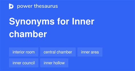 Find 25 different ways to say CHAMBER, along with antonyms, related words, and example sentences at Thesaurus. . Synonyms of chamber
